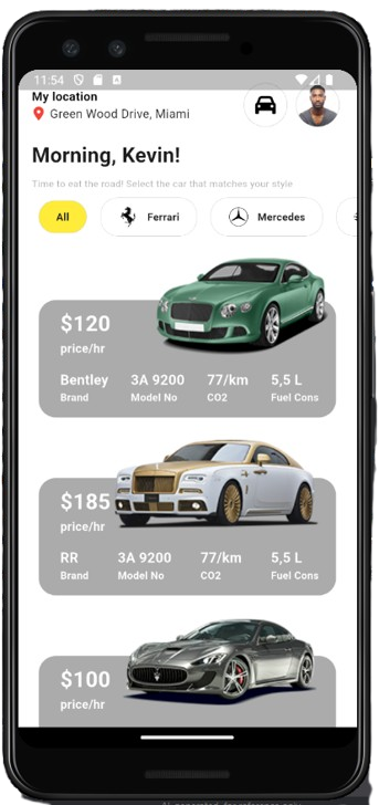 Car Rental App